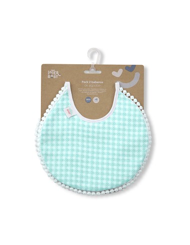 Pack 2 Baberos Verde