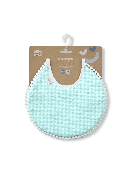 Pack 2 Baberos Verde