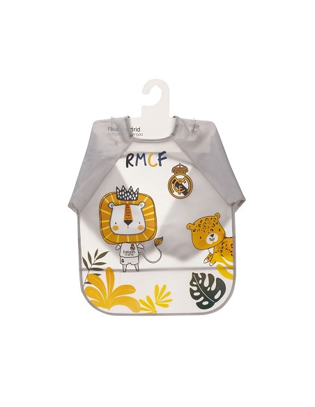 Babero Mangas Real Madrid Gris
