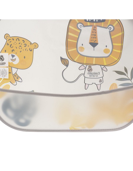 Babero Mangas Real Madrid Gris