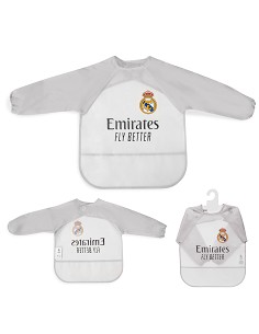 Babero Mangas Equipacion Rm Gris