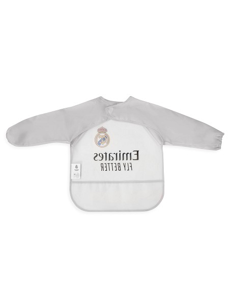 Babero Mangas Equipacion Rm Gris