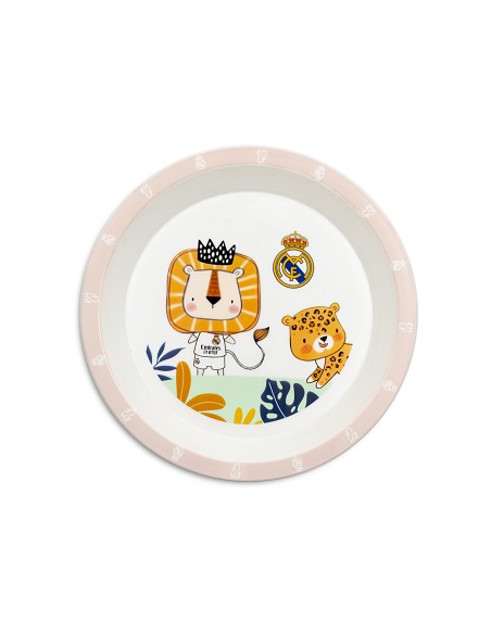 Set Vajilla 5 Pcs Real Madrid Rosa