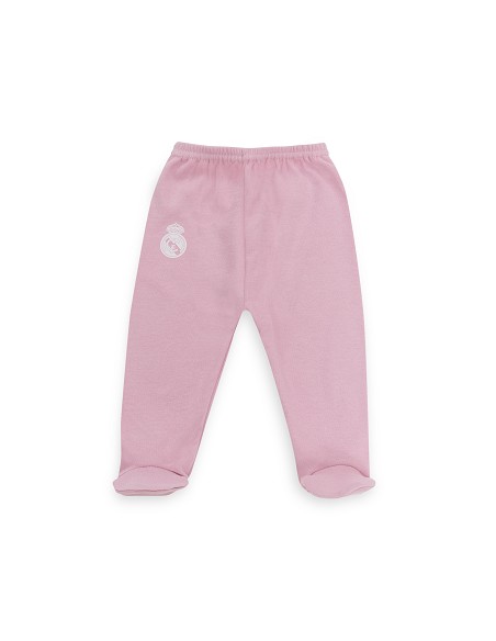 Set Regalo 5 Pcs 100% Alg  T 0-6 m Mod Real Madrid Rosa