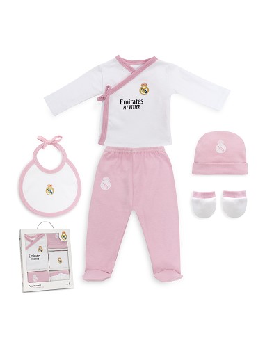 Set Regalo 5 Pcs 100% Alg  T 0-6 m Mod Real...