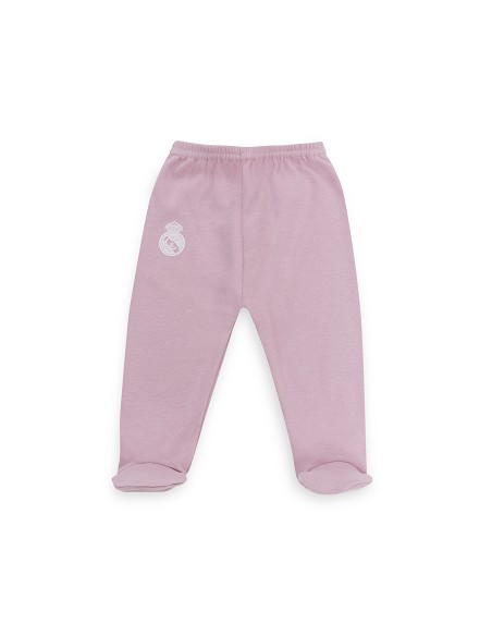 Set Regalo 5 Pcs 100% Alg  T 0-6 m Mod Real Madrid Rosa