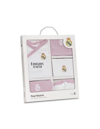 Set Regalo 5 Pcs 100% Alg  T 0-6 m Mod Real...