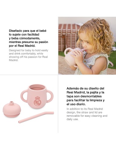 Set Vajilla 4 Pcs de Silicona Mod Mockup Rosa