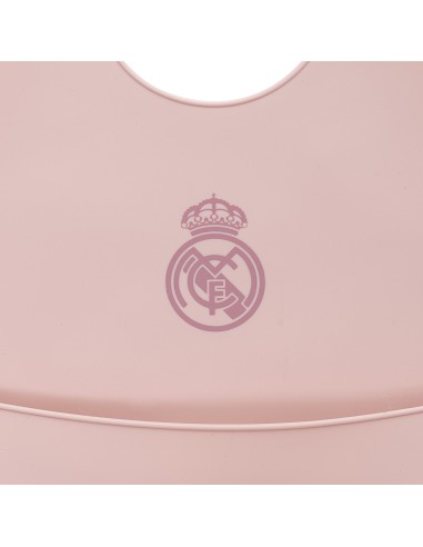 Babero Impermeable de Silicona Rosa