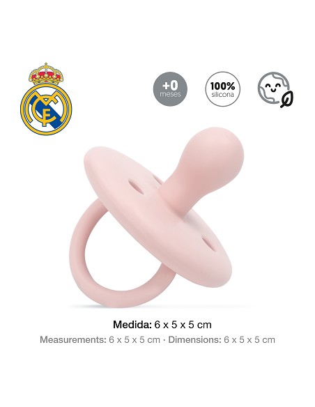 Chupete de Silicona Rosa