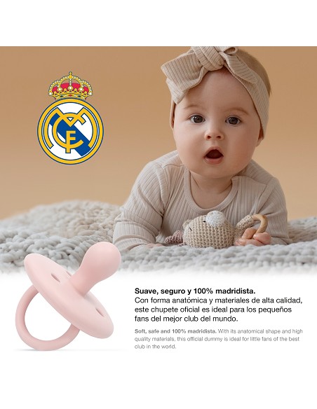 Chupete de Silicona Rosa