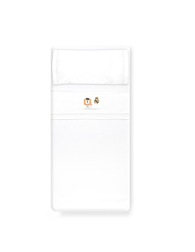 Triptico Coche Real Madrid Leon Escudo Bco/Gris