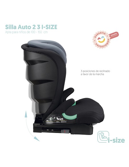 Silla de Coche Mod Juno Gris
