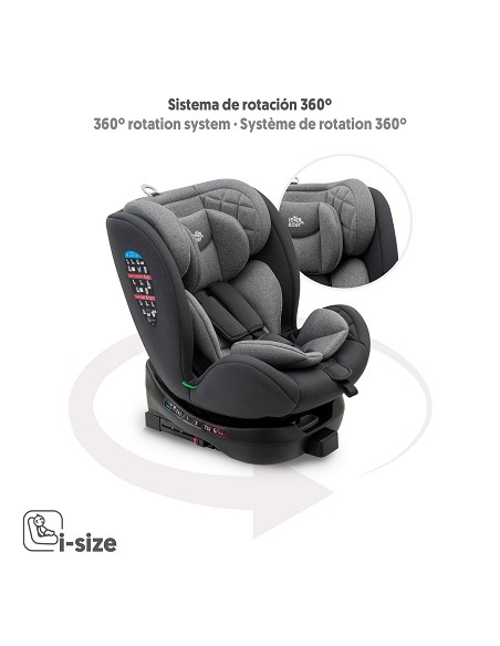 Silla de Coche Mod Sella Gris