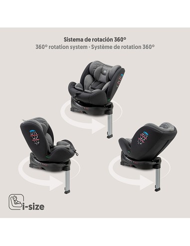 Silla de Coche Mod Sella Gris