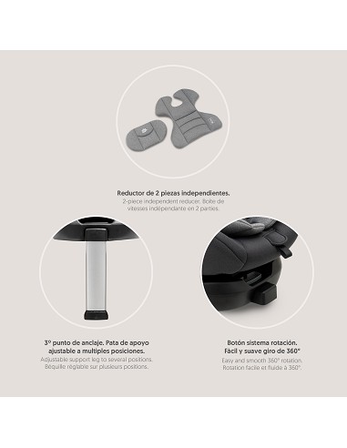 Silla de Coche Mod Sella Gris