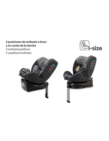 Silla de Coche Mod Sella Gris
