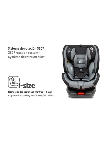 Silla Coche Modelo Aruna Gris