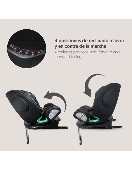 Silla de Coche Modelo Pax Gris