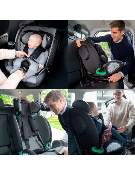 Silla de Coche Modelo Pax Gris