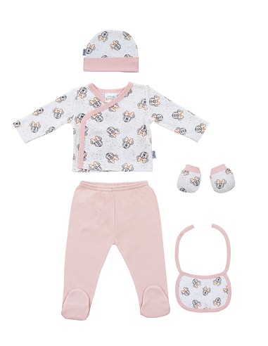 Set Regalo 5 Pzs(Disney) Rosa