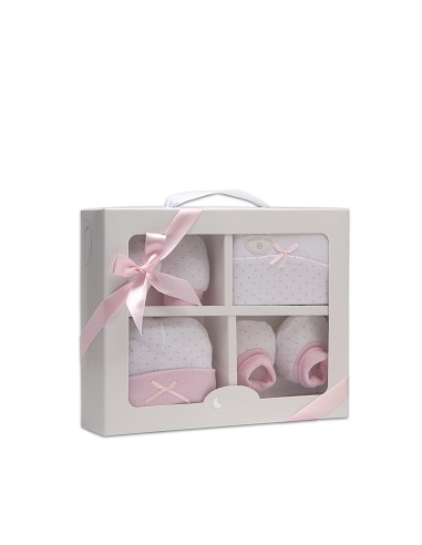 Set Regalo 4 Pcs 100% Alg  T 0-6...