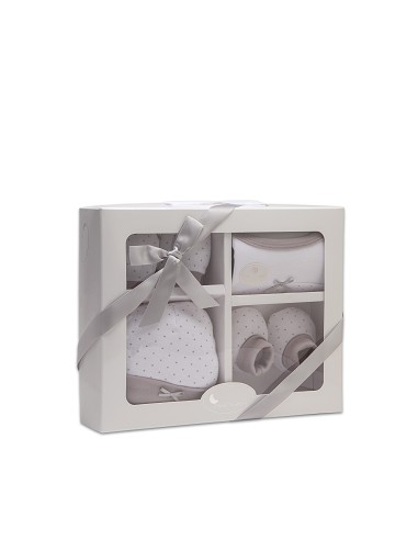 Set Regalo 4 Pcs 100% Alg  T 0-6...