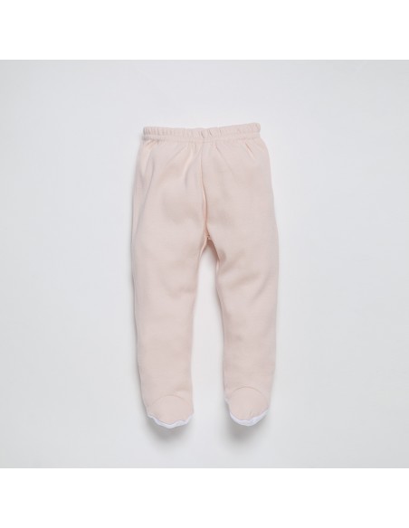 Set Regalo 5 Pcs 100% Alg  T 0-6 m Mod Estrellas Rosa