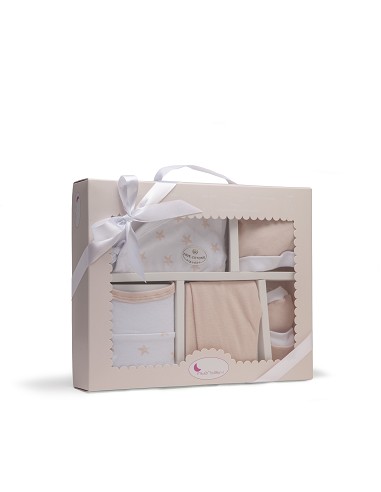 Set Regalo 5 Pcs 100% Alg  T 0-6 m Mod...