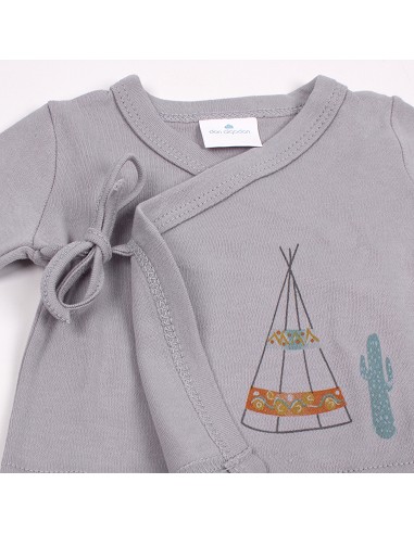 Set Regalo 5 Pcs 100% Alg  T 0-6 m Mod. Dakota...