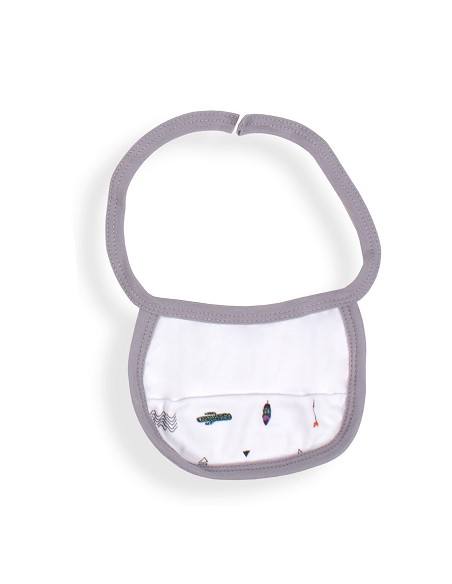 Set Regalo 5 Pcs 100% Alg  T 0-6 m Mod. Dakota Gris