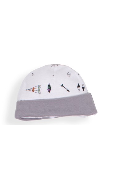 Set Regalo 5 Pcs 100% Alg  T 0-6 m Mod. Dakota Gris