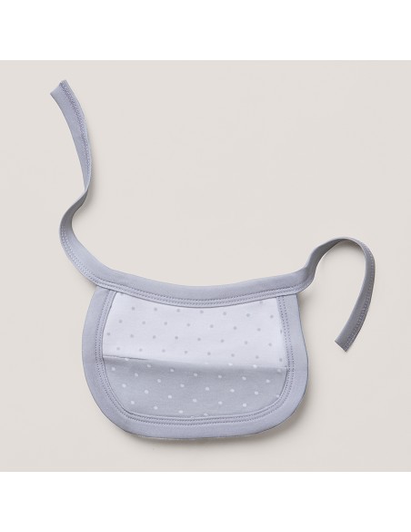 Set Regalo 5 Pcs 100% Alg  T 0-6 m Mod Elefantito Gris