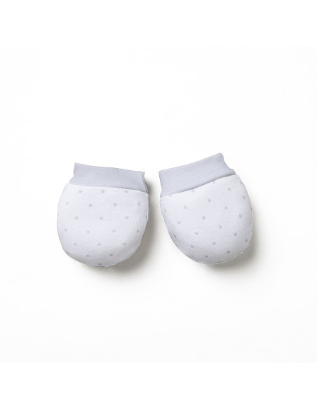 Set Regalo 5 Pcs 100% Alg  T 0-6 m Mod Elefantito Gris