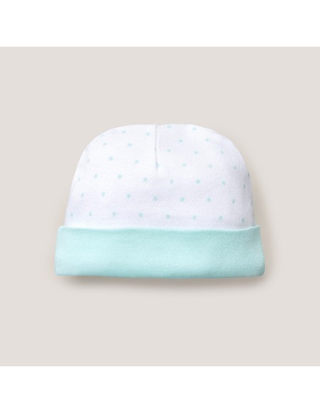 Set Regalo 5 Pcs 100% Alg  T 0-6 m Mod Elefantito Menta