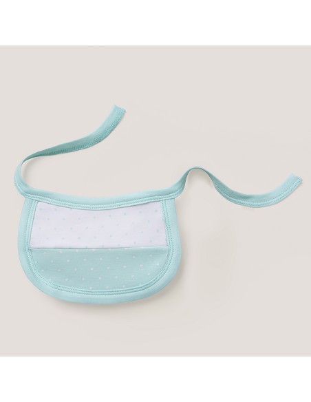 Set Regalo 5 Pcs 100% Alg  T 0-6 m Mod Elefantito Menta