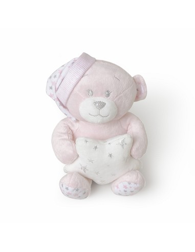 Set 3 Pcs Casita(Peluche+Manta+Dou Dou) Rosa