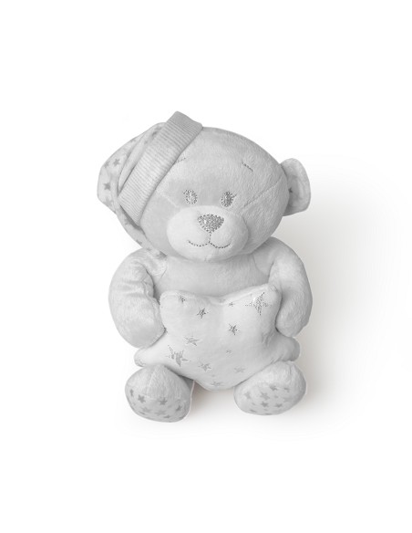 Set 3 Pcs Casita(Peluche+Manta+Dou Dou) Gris