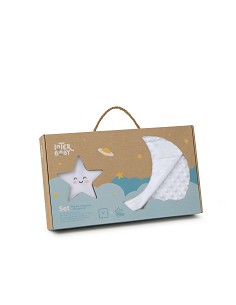 Set Manta Burbuja+Lamparita Azul