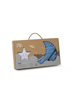 Set Manta Burbuja+Lamparita Marino