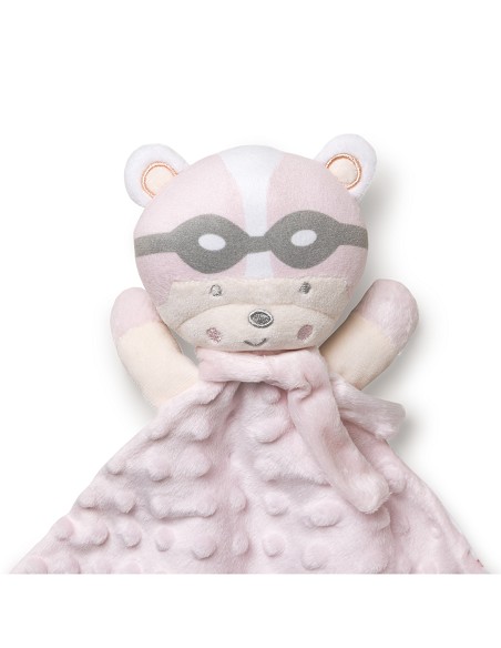 Set Capa de Baño Mod Paracaidista+Dou Dou Mod Paracaidista Rosa