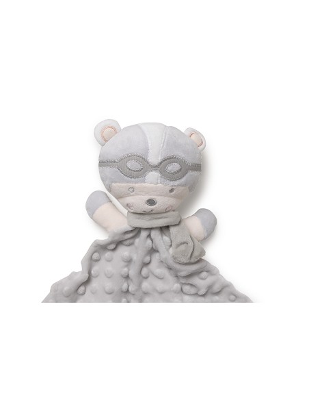 Set Capa de Baño Mod Paracaidista+Dou Dou Mod Paracaidista Bco/Gris