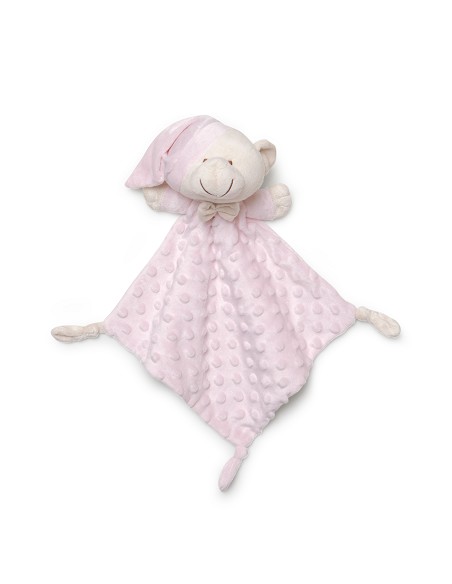 Set Capa de Baño Mod Oso Gorro+Dou Dou Mod Oso Gorro Rosa