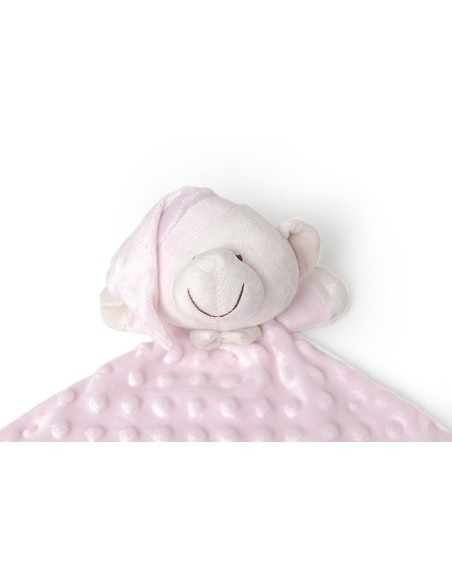 Set Capa de Baño Mod Oso Gorro+Dou Dou Mod Oso Gorro Rosa