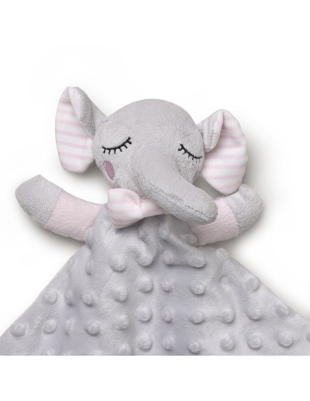 Set Capa de Baño Mod Elefante+Dou Dou Mod Elefante Rosa