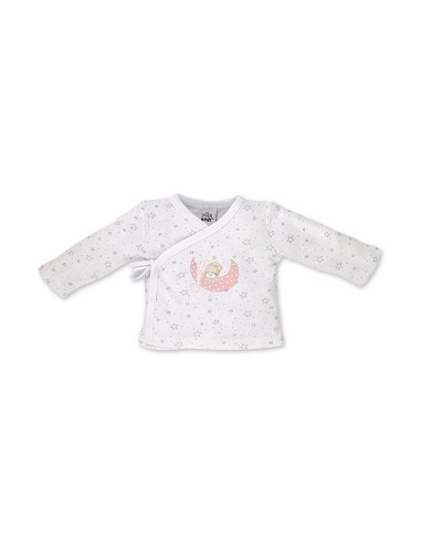 Set Regalo 5 Pcs 100% Alg  T 0-6 m Mod Sleep Rosa