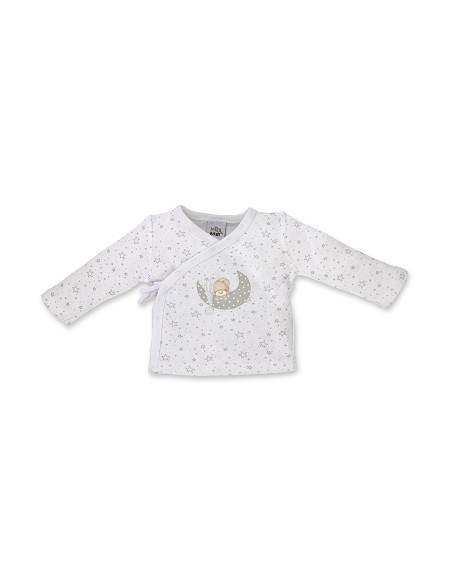 Set Regalo 5 Pcs 100% Alg  T 0-6 m Mod Sleep Gris