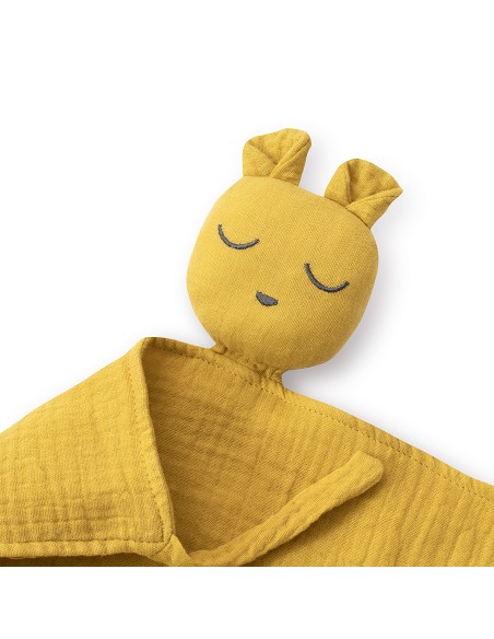 Set Dou Dou+Bandana+Mordedor Muselina Mod Oso Ocre Tierra