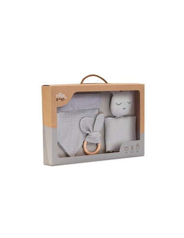 Set Dou Dou+Bandana+Mordedor Muselina Mod Oso...