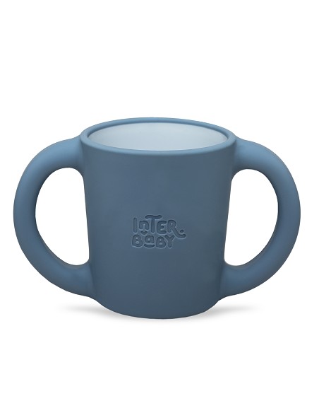 Vajilla Aprendizaje Azul Grisaceo